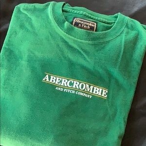 L/sleeve green men’s M AF tee